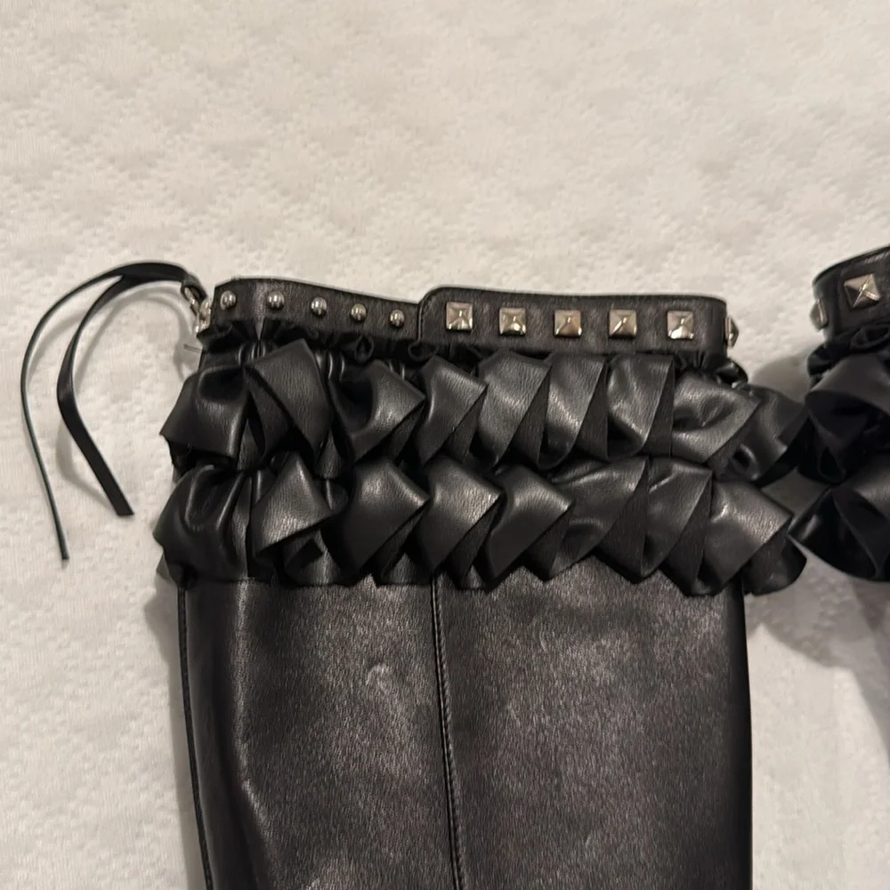Gianmarco lorenzi couture leather boots - Picture 2 of 5